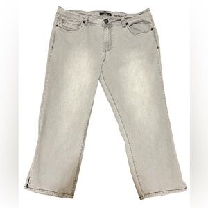 Jordache Gray skinny Capri Jeans